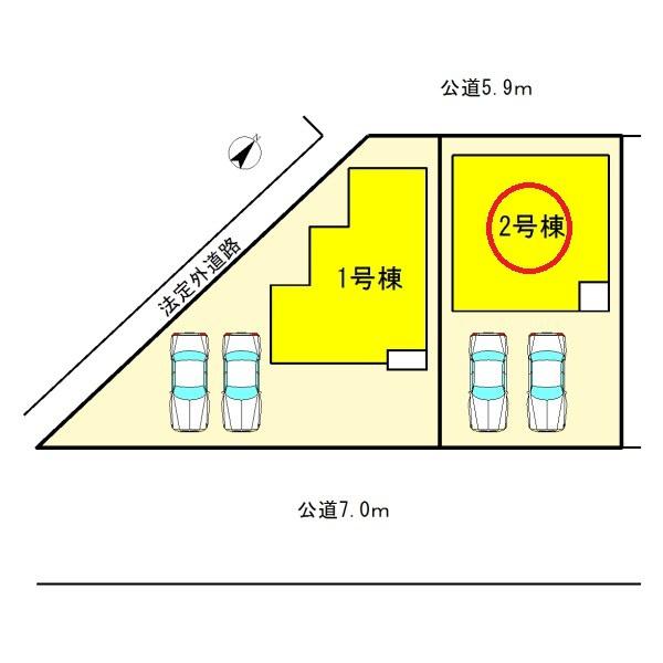 小牧市久保一色2号棟　全2棟