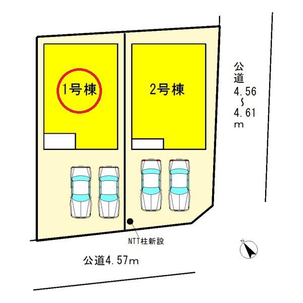 扶桑町栢森黒野第二1号棟　全2棟