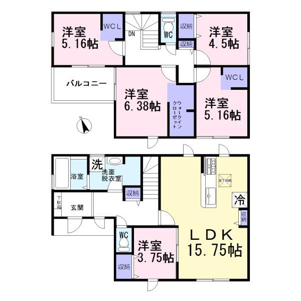 津島市喜楽町　2号棟　全3棟