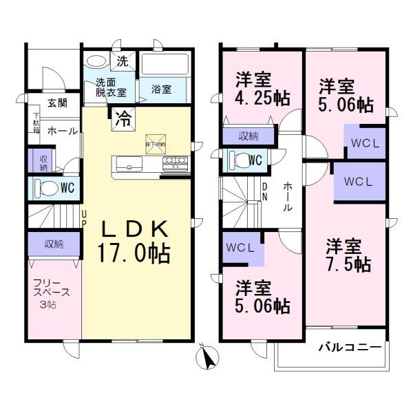 北名古屋市鍛冶ヶ一色西1号棟　全4棟
