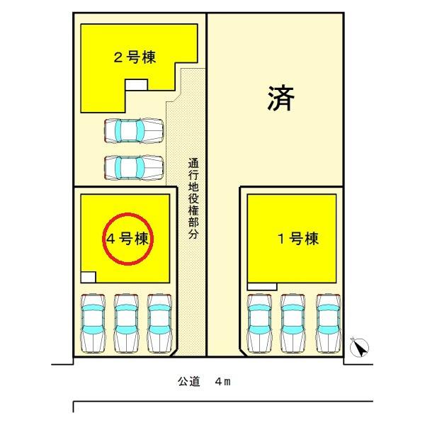 一宮市乾町　4号棟　全4棟