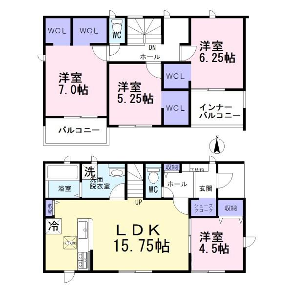 江南市東野町第1期　2号棟　全2棟