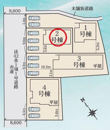 稲沢祖父江祖父江24-1期　2号棟　全4棟