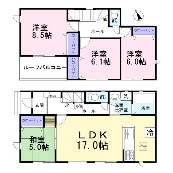 稲沢祖父江祖父江24-1期　2号棟　全4棟