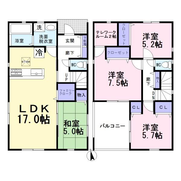 江南市高屋町御日塚第2　1号棟　全2棟
