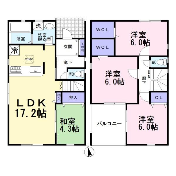 江南市高屋町御日塚第2　2号棟　全2棟