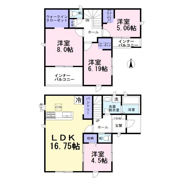 一宮市浅井町前野字薬師前の新築一戸建
