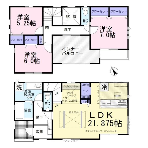 江南市村久野町寺東　3号棟　全3棟