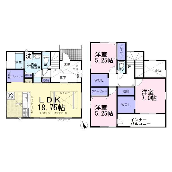 一宮市大和町戸塚　1号棟　全1棟