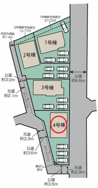 江南市高屋町本郷4号棟　全4棟