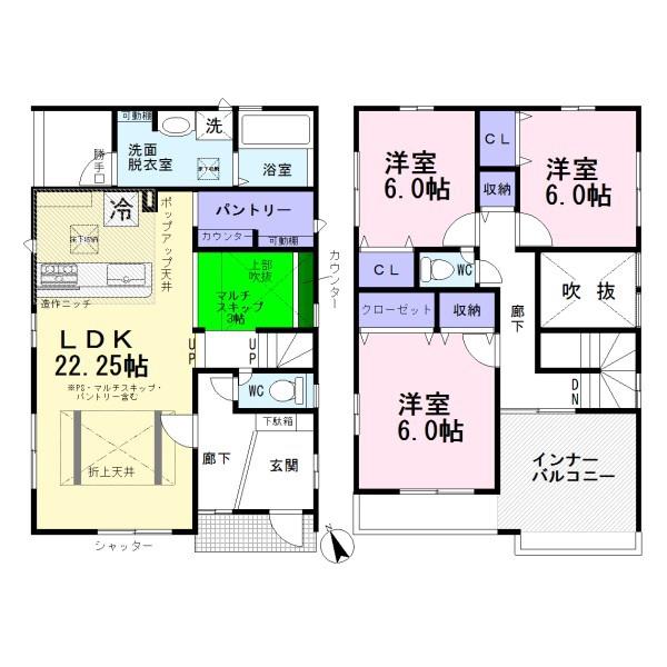 江南市高屋町本郷4号棟　全4棟