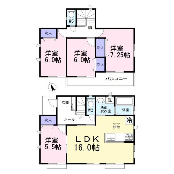 江南市今市場　B号棟　全3棟