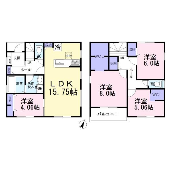 江南市河野町第1期　2号棟　全4棟