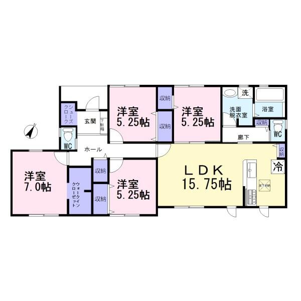 江南市河野町第1期　3号棟　全4棟