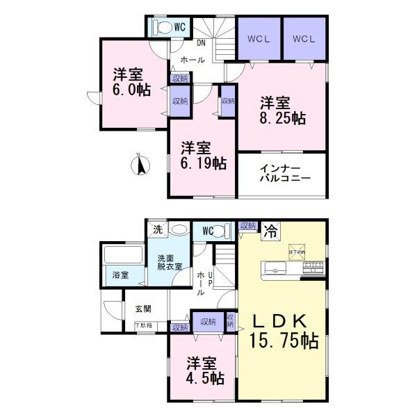 大口町余野四丁目　1号棟　全3棟