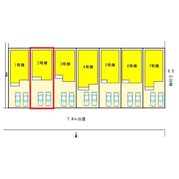一宮市篭屋　2号棟　全7棟