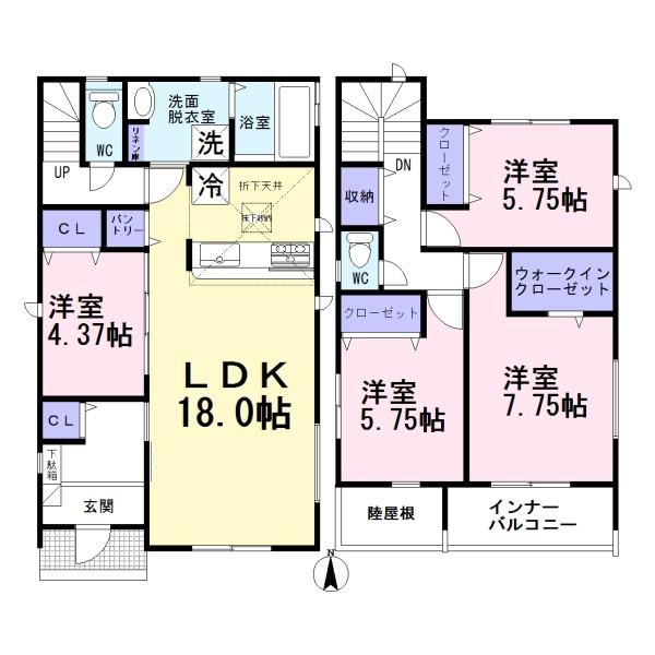 一宮市篭屋　6号棟　全7棟