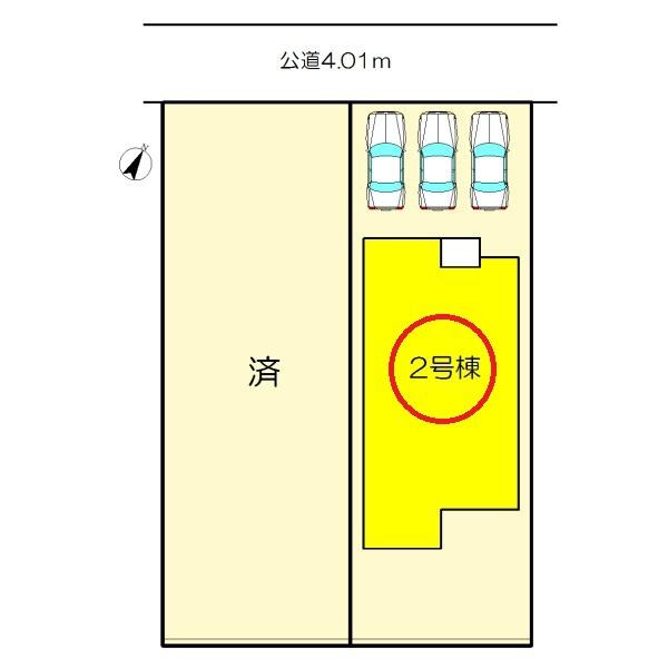 江南市勝佐町平屋　全2棟　2号棟