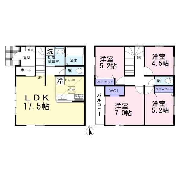 江南市古知野町2期　2号棟　全2棟