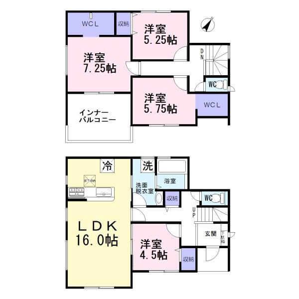 一宮市北今　2号棟　全2棟