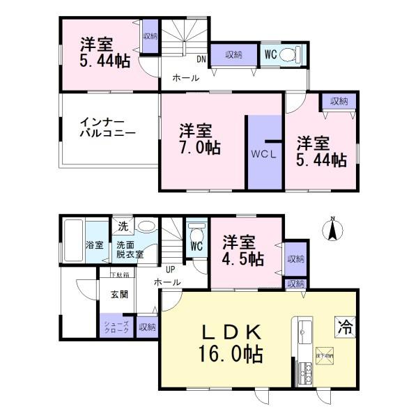 江南市島宮町　1号棟　全2棟