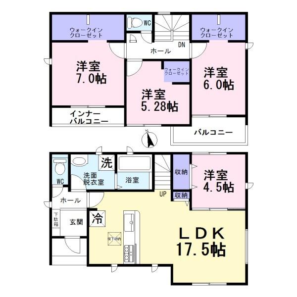 津島市愛宕町第二　2号棟　全5棟