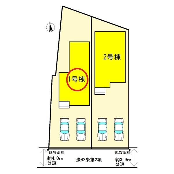 一宮市木曽川町外割田　1号棟　全2棟