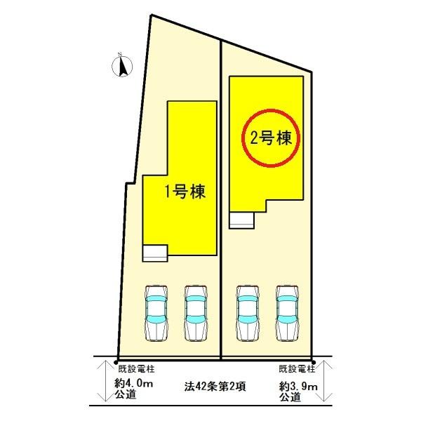 一宮市木曽川町外割田　2号棟　全2棟