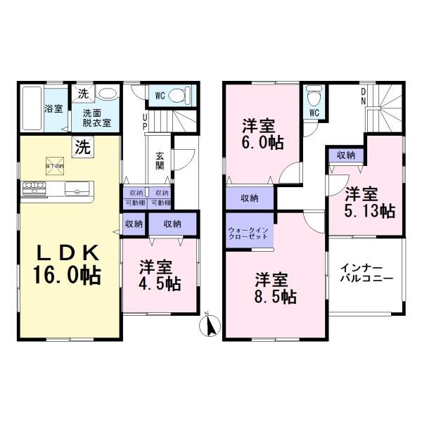 江南市勝佐町　2号棟　全2棟