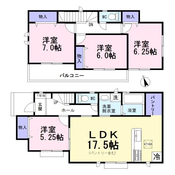 ハートフルタウン江南市五明町　A号棟　全2棟