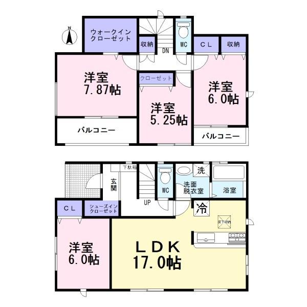 北名古屋市六ツ師7期　4号棟　全8棟