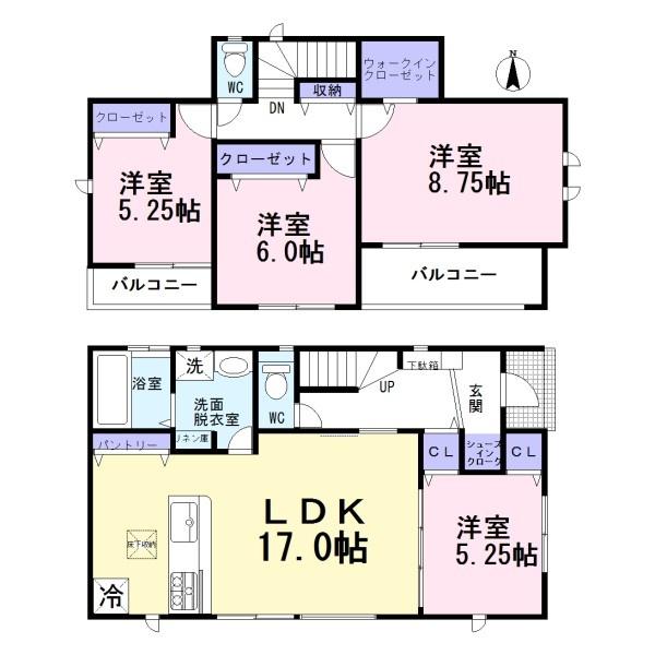北名古屋市六ツ師7期　6号棟　全8棟