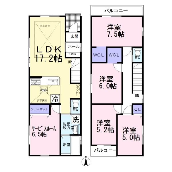 稲沢市小池2期　1号棟　全1棟