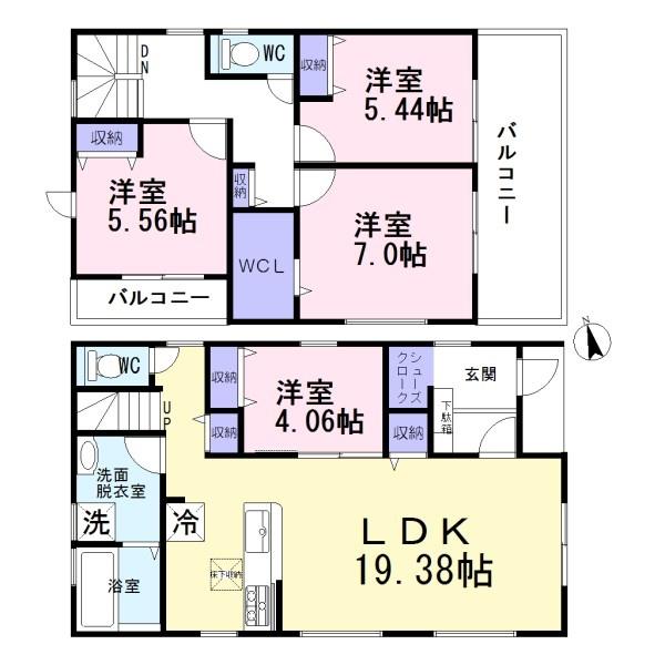 北名古屋市石橋郷第二　3号棟　全5棟
