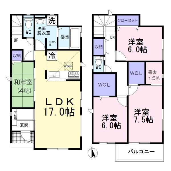 北名古屋市熊之庄13期　4号棟　全6棟