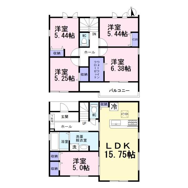 稲沢市平和町法立北瀬古第23号棟　全4棟