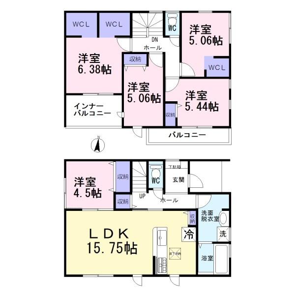 江南市河野町河野1号棟　全4棟