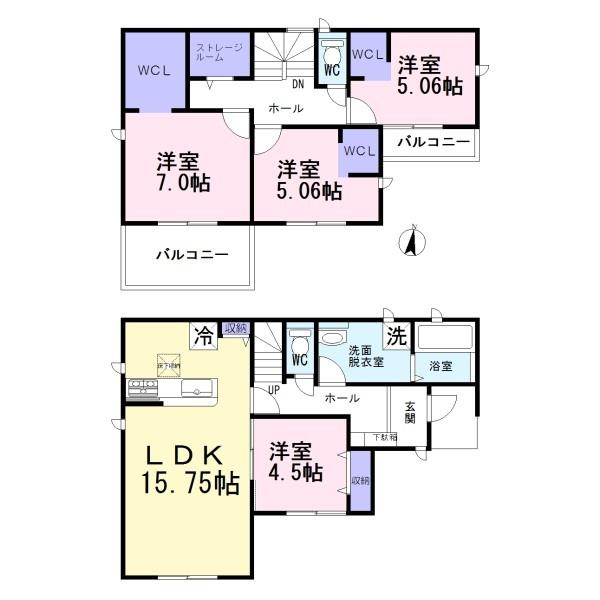 江南市河野町河野2号棟　全4棟