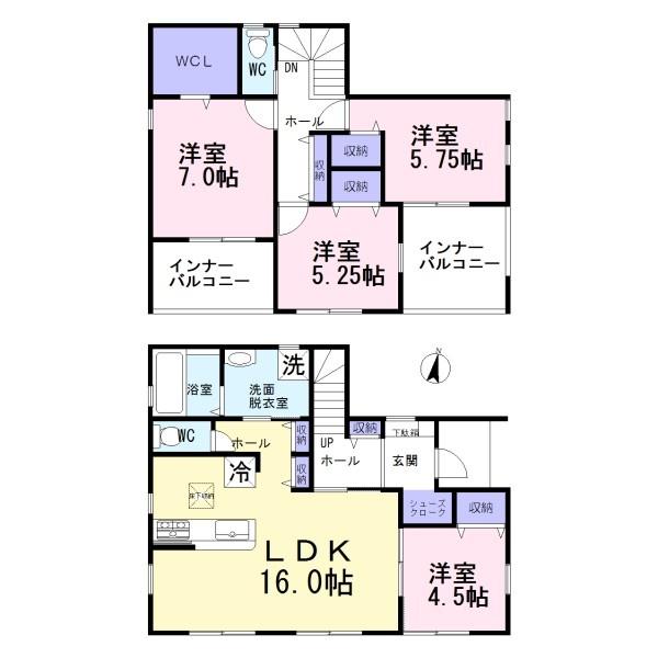 江南市河野町河野3号棟　全4棟