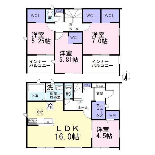 江南市河野町河野4号棟　全4棟
