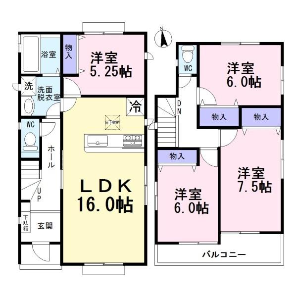 一宮市三ツ井2期1号棟　全1棟