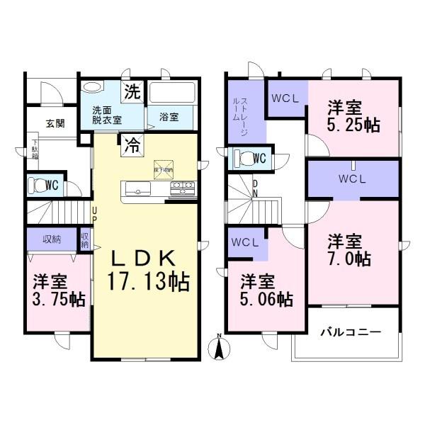一宮市北方町2号棟　全2棟