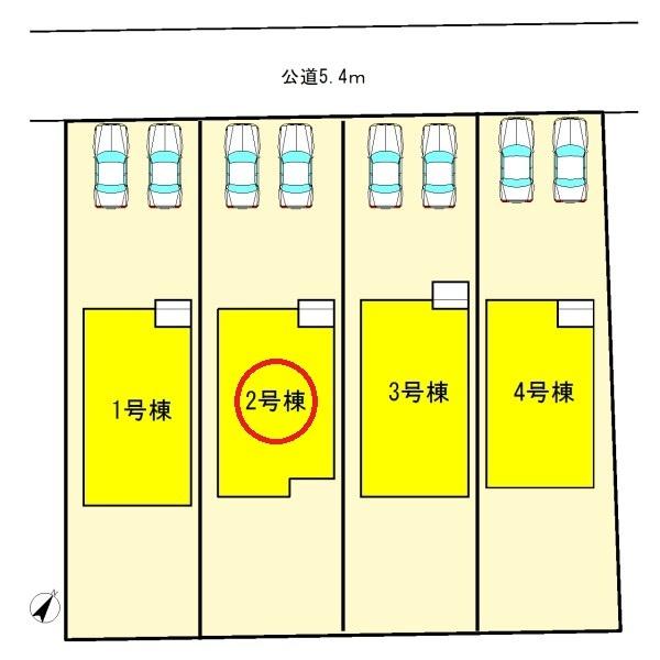 津島市宮川町2丁目　2号棟　全4棟