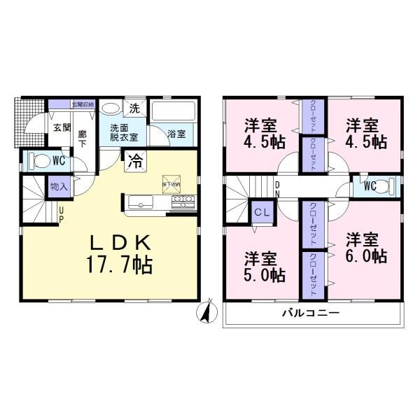一宮市多加木第13　1号棟　全1棟