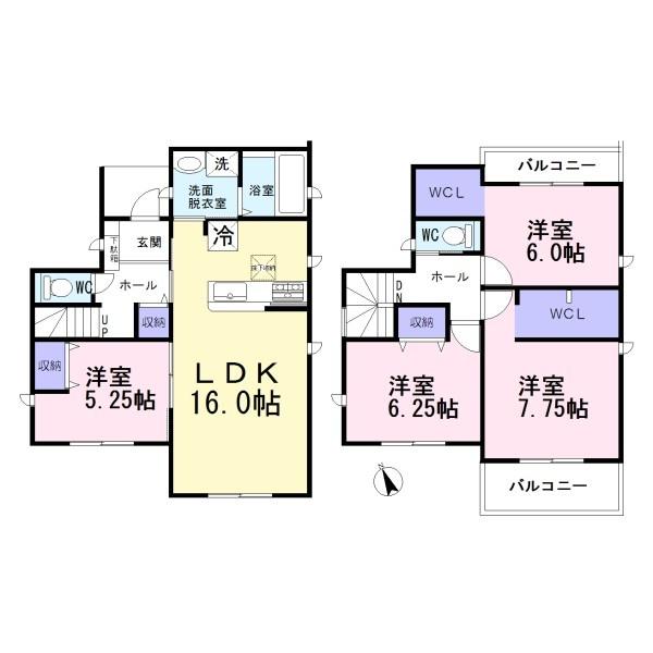 大口町外坪一丁目　2号棟　全3棟