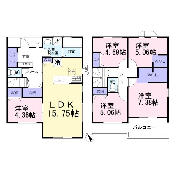 一宮市西大海道　1号棟　全3棟
