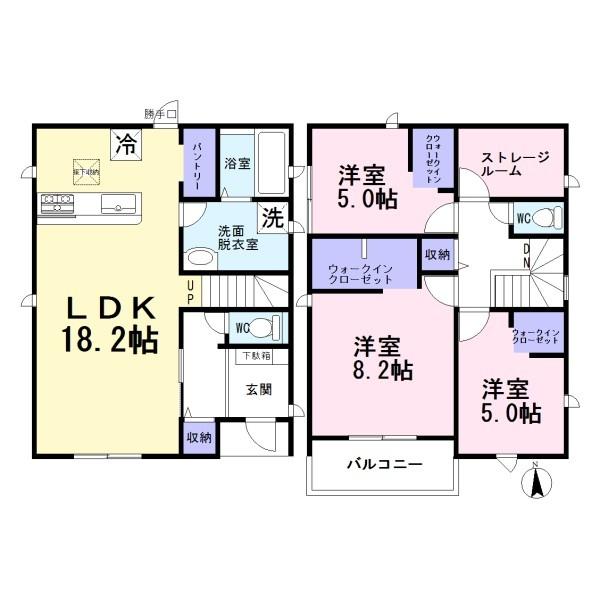 一宮市北方町中島　3号棟　全3棟