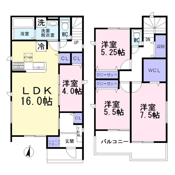 北名古屋市中之郷2期　1号棟　全4棟