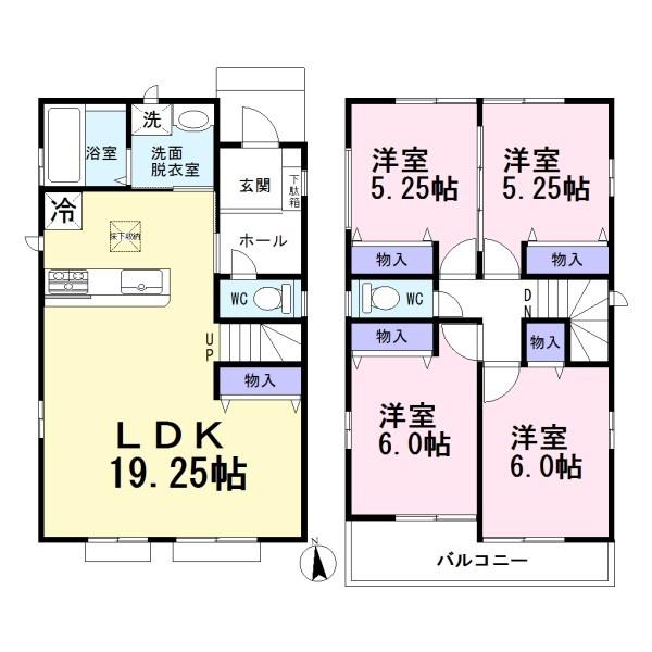 北名古屋市熊之庄山の前　全1棟