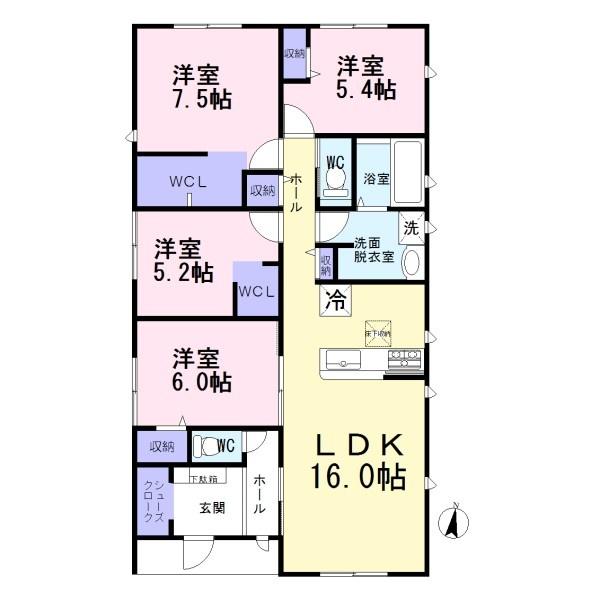 津島市越津町 1号棟 全3棟